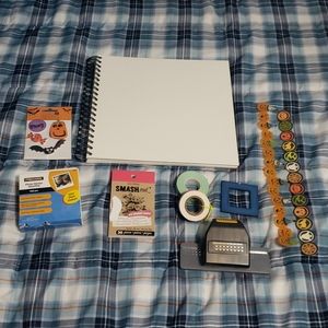 11 pc Arts & Crafts scrapbook NEW lot border punch